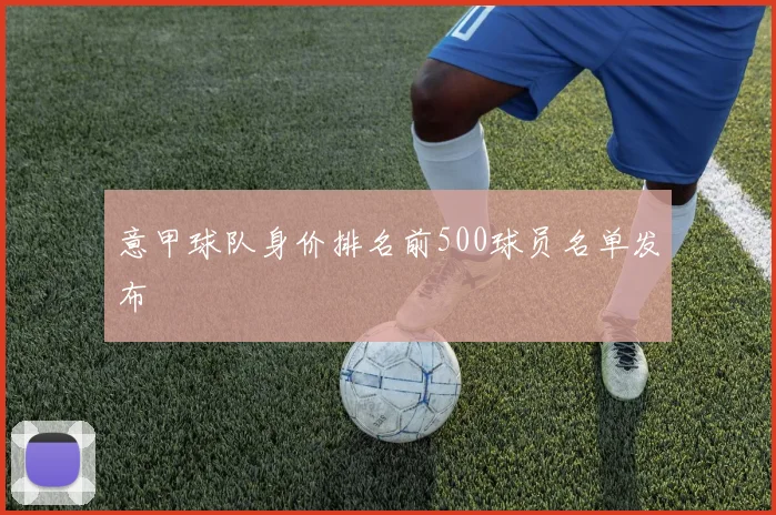 意甲球队身价排名前500球员名单发布